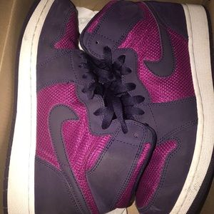 Air Jordan 1 Maroon & Purple